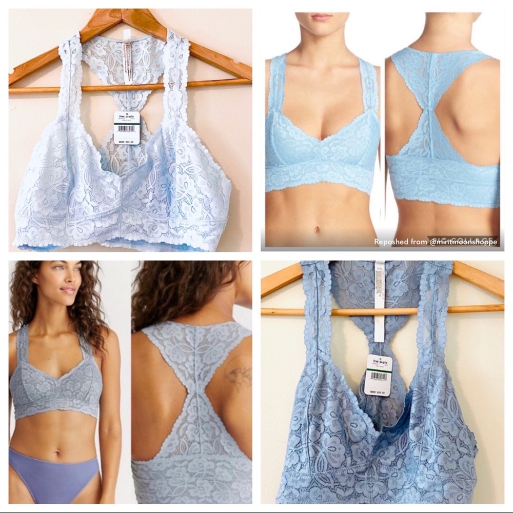 2 of Free People Galloon Bralette  1 NWT